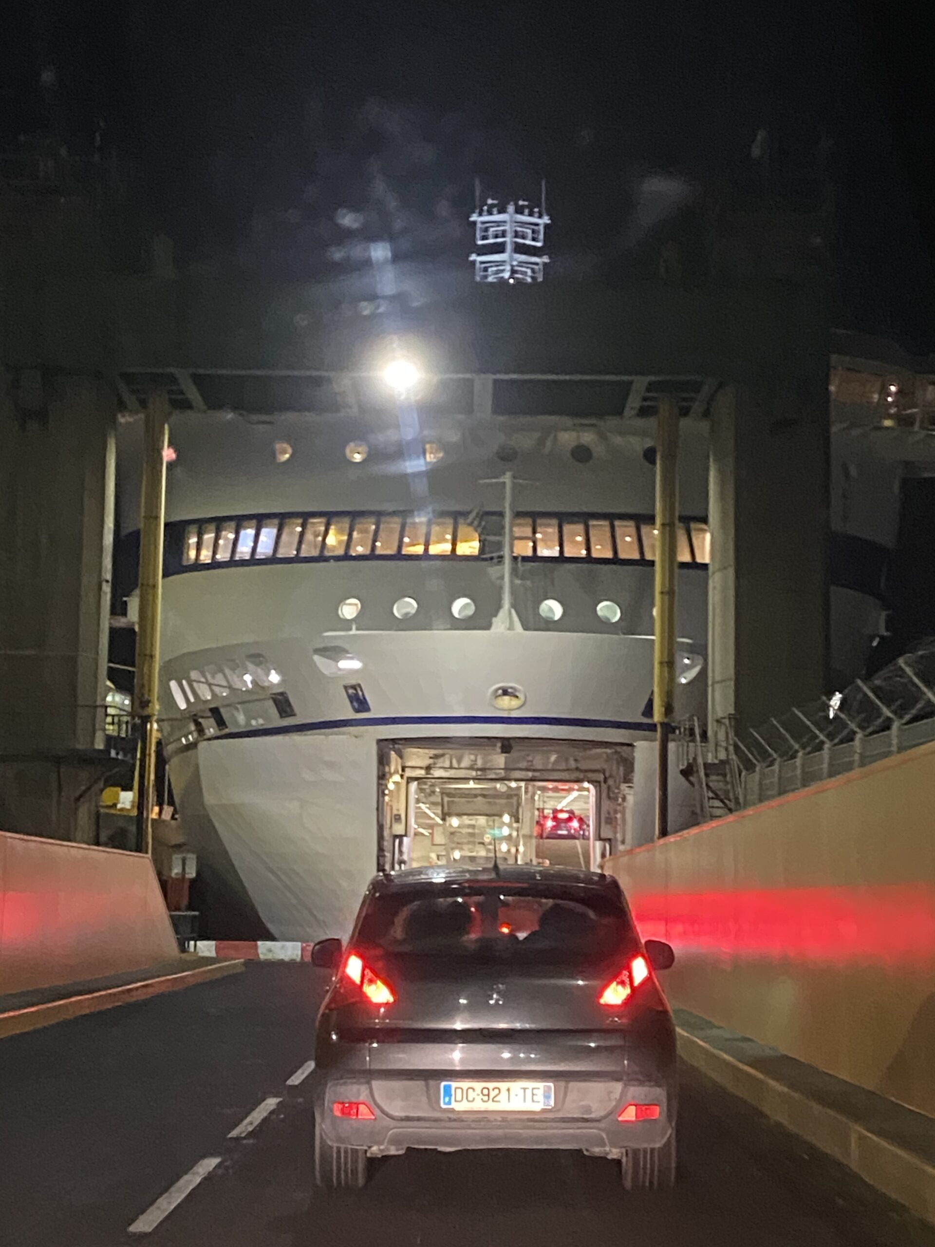 Embarquement sur le Pont-Aven à Roscoff